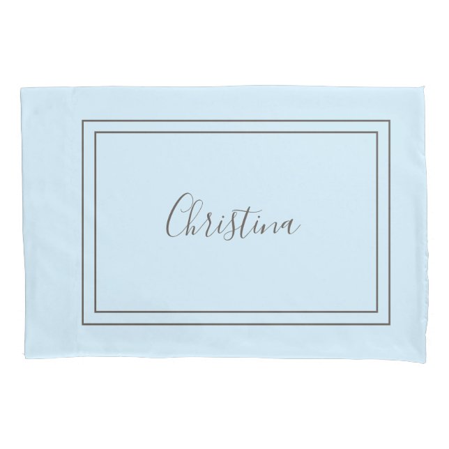 Personalized pillow case (Front)