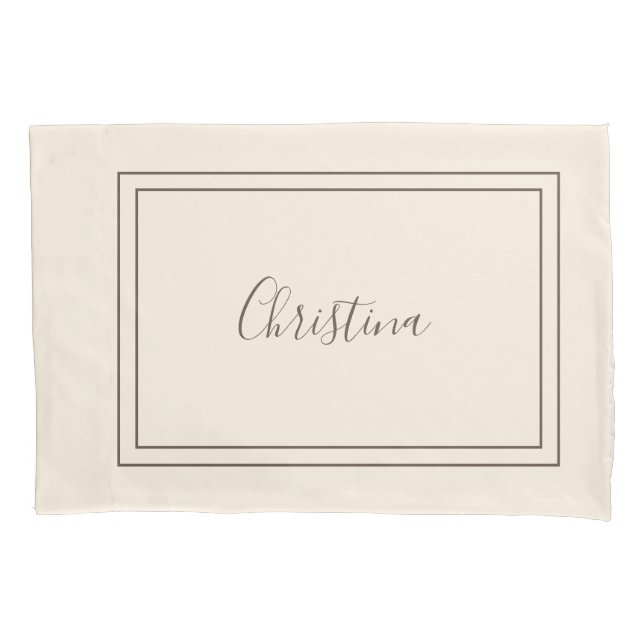 Personalized pillow case (Front)