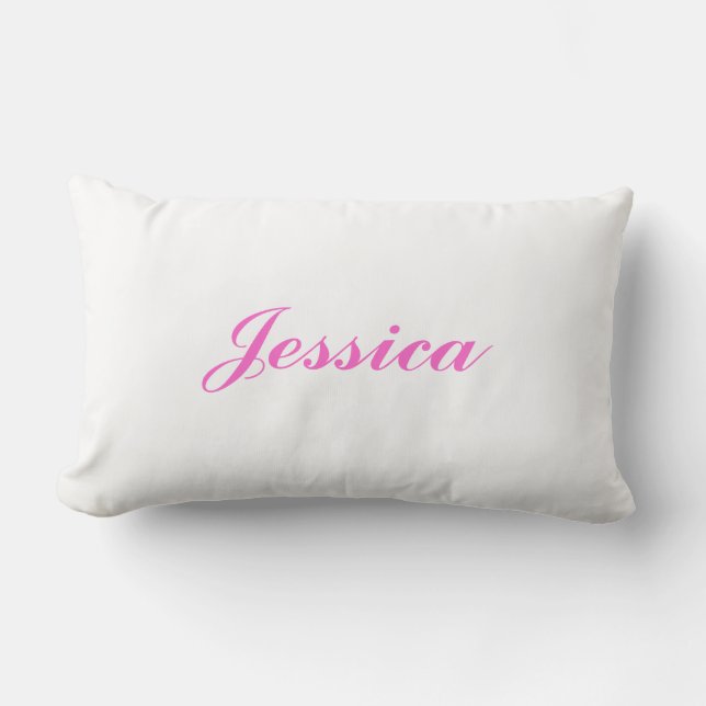 Personalized Pillow for Girls (Front)
