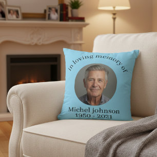 “Personalized Pillow in Memory of Michel Johnson”