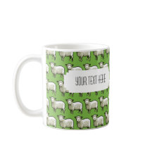 Personalized Pixel Sheep Mug