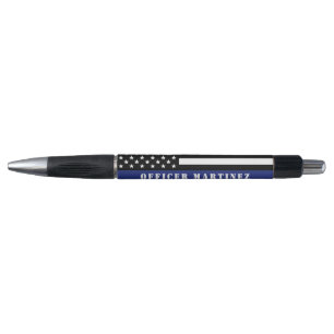 Personalized Police Officer Thin Blue Line Police