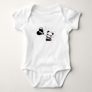 Personalized Pooh Watercolor First Birthday Baby Bodysuit