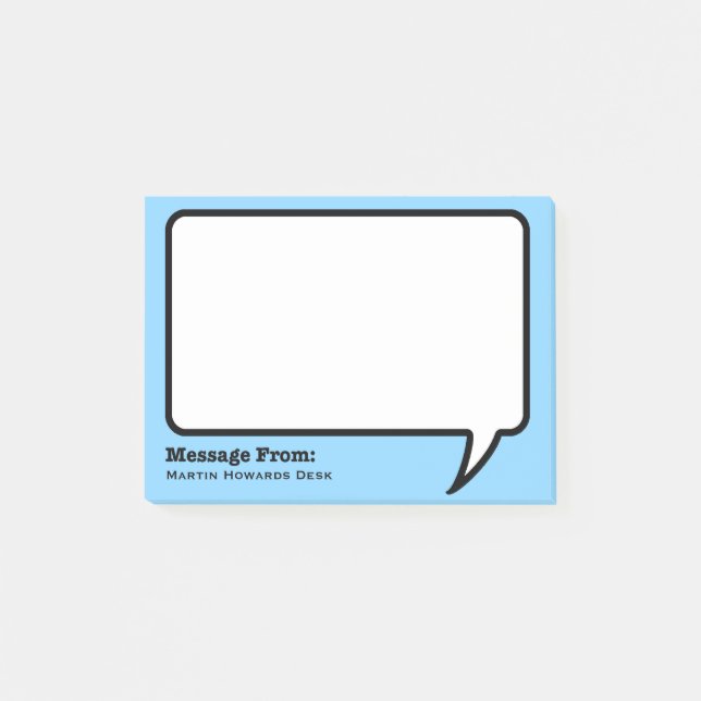 Personalized Post-it Notes (Front)