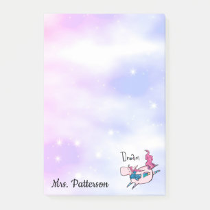 Personalized Post-It Notes Custom Teacher Gift