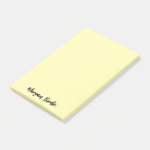Personalized Post-it Sticky Notes with Name