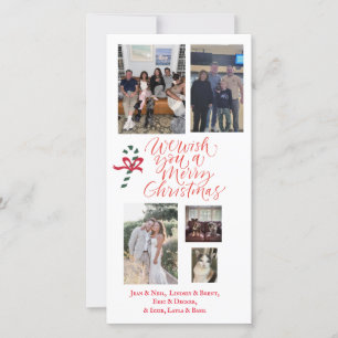 PERSONALIZED Postcard Xmas card