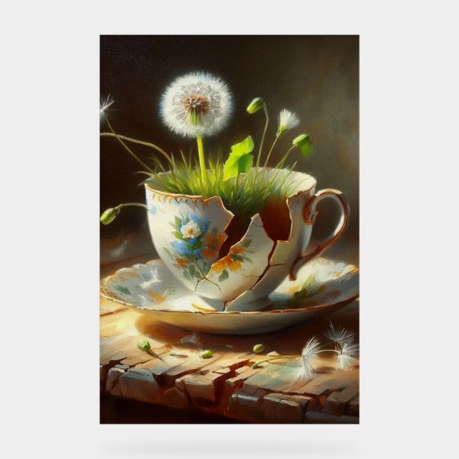 Personalized Premium Acrylic Sign with Custom  (Front)