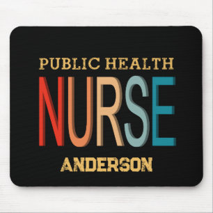 Personalized Public health nurse RN gifts Mouse Pad