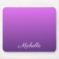 Personalized purple ombre