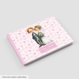 Personalized Quirky Wedding Guestbook Gift