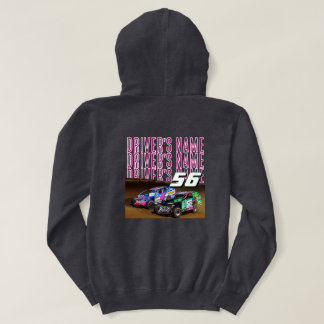 Personalized Race Car Name Number Hoodie