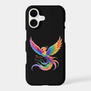 Personalized Rainbow Phoenix Name Birthdate Gift