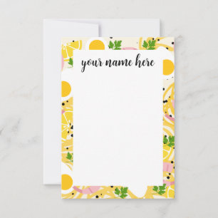 Personalized Ramen Notecards