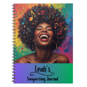PERSONALIZED Rap Hip Hop Songwriting Journal