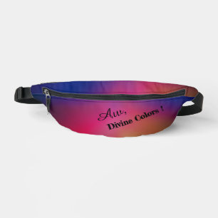 Personalized Raspberry Plum Bum Bags