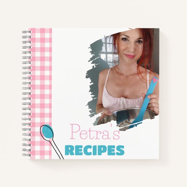 Personalized Recipe Book (Your Photo) (Front)