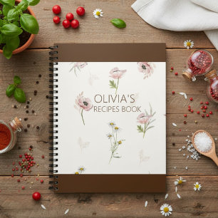 Personalized Recipe Journal with Name - Custom Co