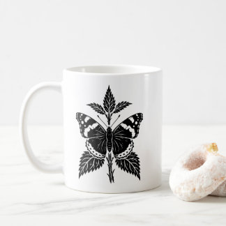 Personalized Red Admiral Butterfly Mug