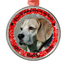 Personalized Red Dog Memorial