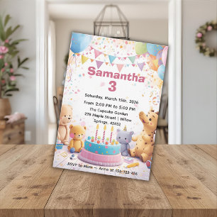 Personalized Retro Birthday Invitation