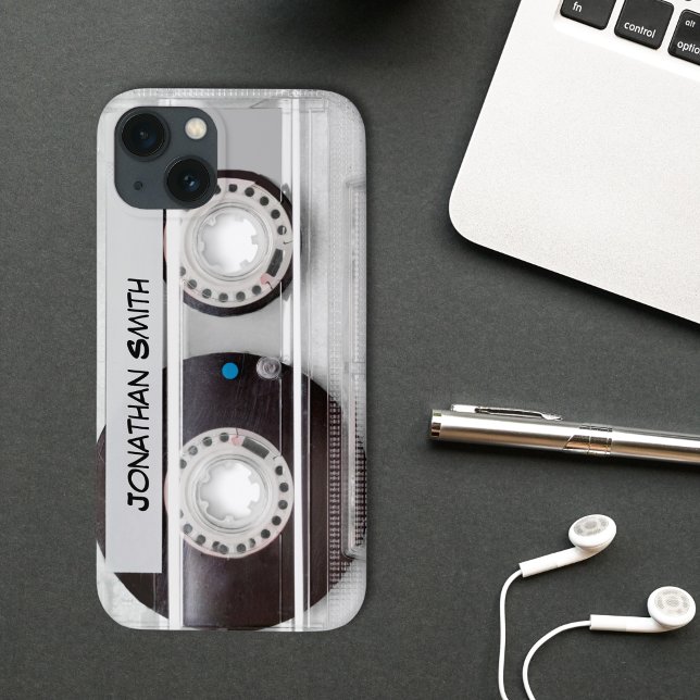 Personalized Retro Casette 80's Case-Mate iPhone Case (Creator Uploaded)