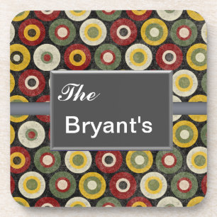 PERSONALIZED RETRO CORK COASTERS TEMPLATE