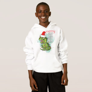 Personalized Rex-Mas Ugly Christmas Boys Sweater