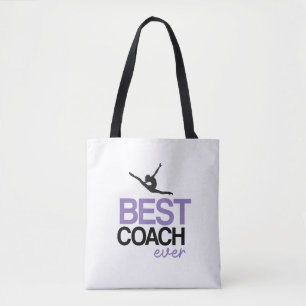Personalized Rhythmic Gymnastics Coach Tote Bag