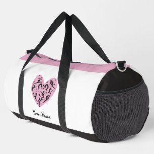 Personalized Rhythmic Gymnastics Duffle Bag