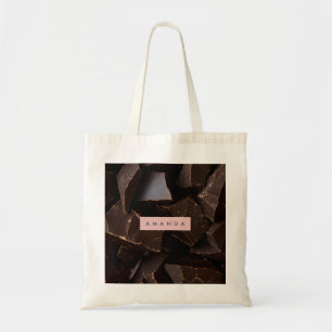 Personalized Rich Chocolate Design Tote Bag