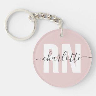 Personalized RN Registered Nurse Graduation Gifts Key Ring