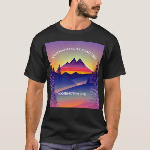 PERSONALIZED Road Trip Journey Up to the Mountain T-Shirt