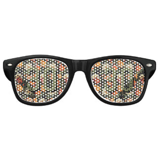 Personalized Rose Flower 40Th Birthday Retro Sunglasses