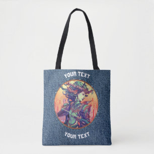 PERSONALIZED SAGITTARIUS ZODIAC SIGN Tote Bag