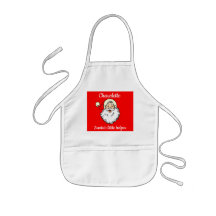 Personalized Santa Claus Red and White