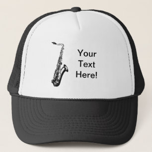 Personalized Saxophone Trucker Hat