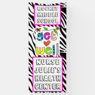 Personalized School Nurse Door Banner