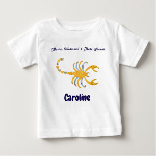 Personalized Scorpio “Master Illusionist” Toddler  Baby T-Shirt