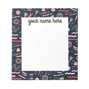 Personalized Seamstress Notepad