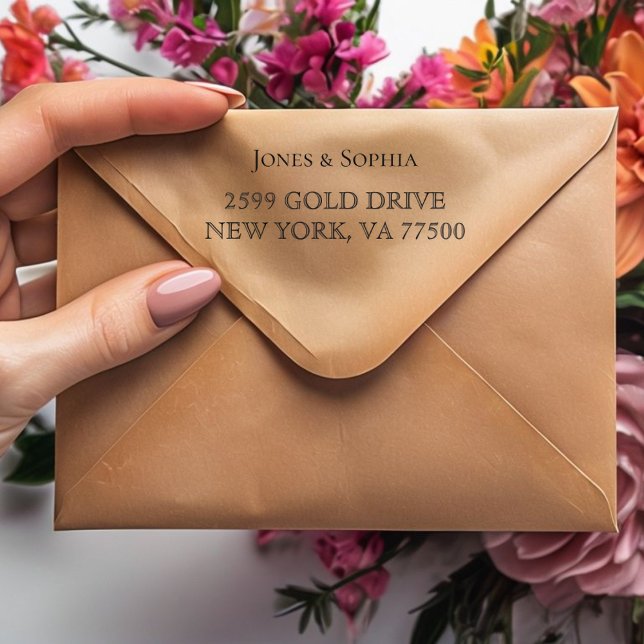 Personalized Self Inking Rubber Stamp Custom Retur (Creator Uploaded)