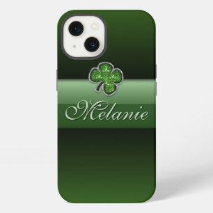 Personalized Shamrock Gem iPhone 13 Case
