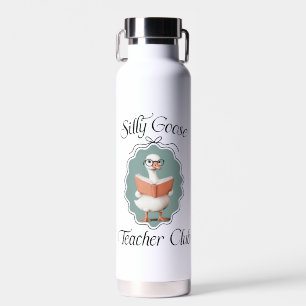 Personalized Silly Goose Teacher Club Water Bottle
