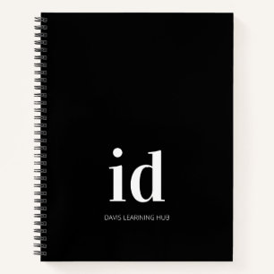 Personalized Sketchbook Notebook
