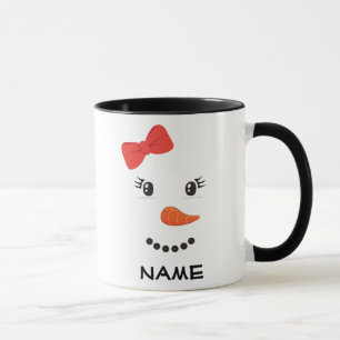 Personalized Snowman Mug