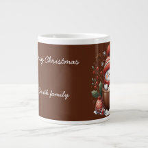 Personalized Snowman Mug - Custom Name Gift