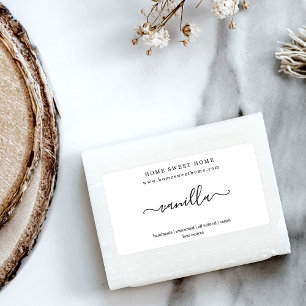 Personalized Soap Label Sticker