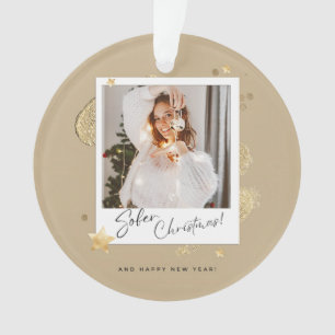 Personalized sobriety ornament