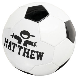 Personalized soccer ball gift with kid's name