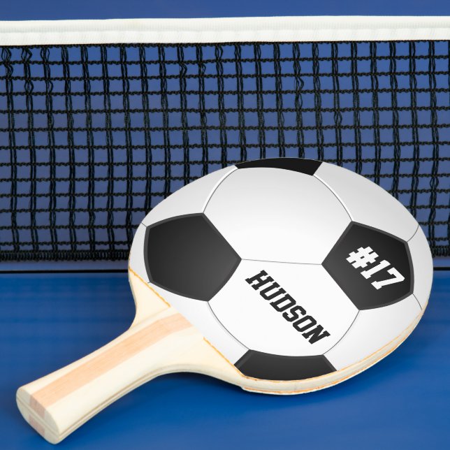 Personalized Soccer Ball Ping Pong Paddle (Insitu)